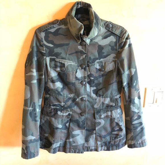 rag & bone Jackets & Blazers - 🎉HP🎉Rag&Bone “Leigh” Camouflage Leigh Jacket NWT